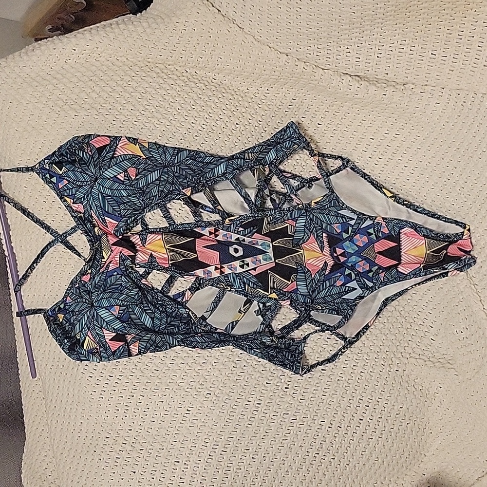 Sexy cut out one piece